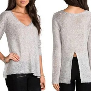 Size M BB Dakota by Steve Madden Myla open back sweater.